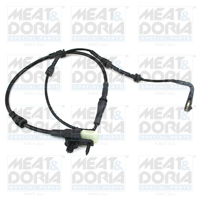 Warning Contact, brake pad wear